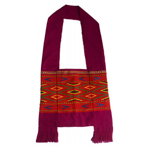 Konyak motif pink magenta Sling bag - Ethnic Inspiration